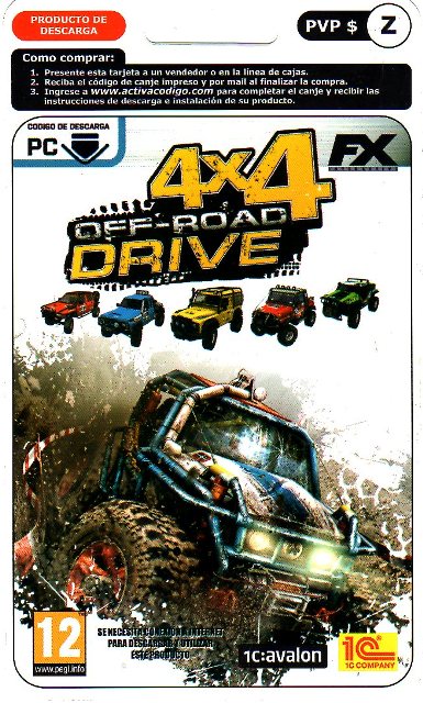 JUEGO PC 4x4 OFF ROAD DRIVE         DOWN