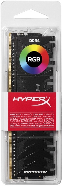 8GB  DDR4,3600 HyperX PREDATOR  RGB  BLK miniatura 2