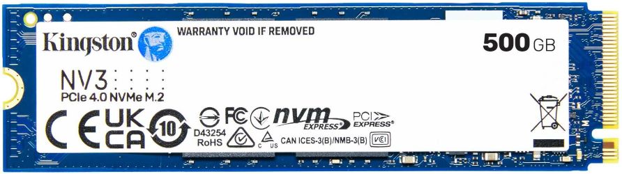 D.SSD  M.2 PCIe  500GB NV3      KINGSTON