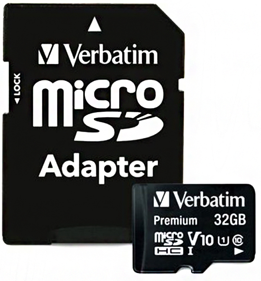 M.VERBATIM 32GB mSDHC I-U1