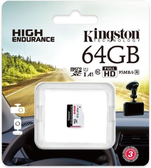 M.KINGSTON   64GB mSDXC I-U1 ENDURANCE miniatura 3